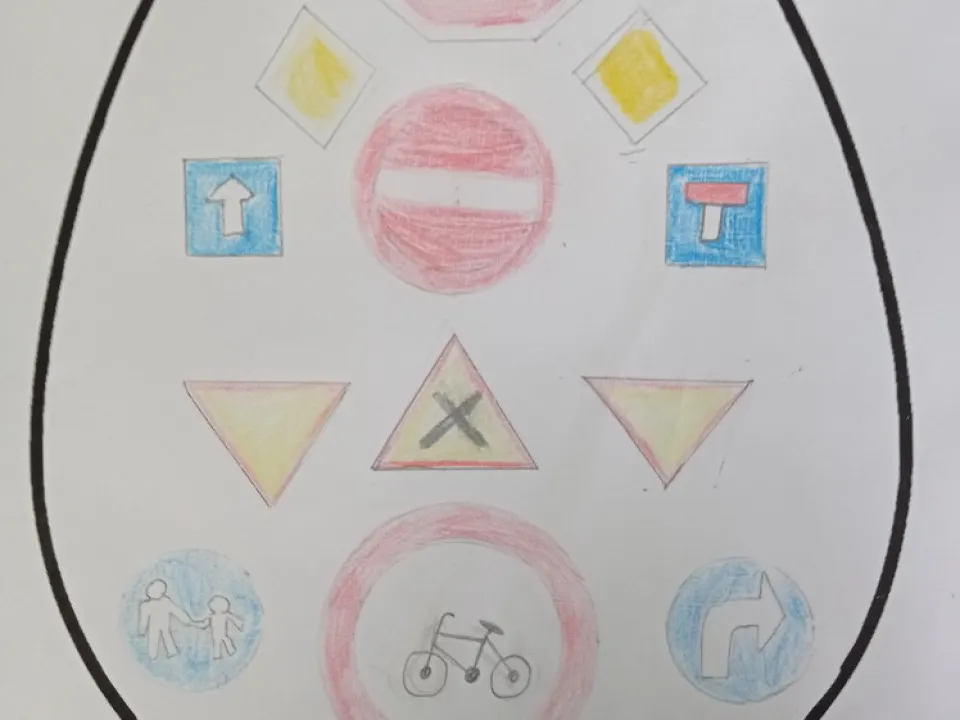 Znakowe pisanki klas 4. — zdjęcie 15
