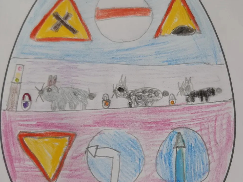 Znakowe pisanki klas 4. — zdjęcie 27