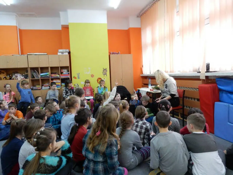 Głośne czytanie z aktorka Małgorzata Oracz — zdjęcie 2