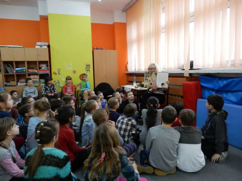 Głośne czytanie z aktorka Małgorzata Oracz — zdjęcie 3