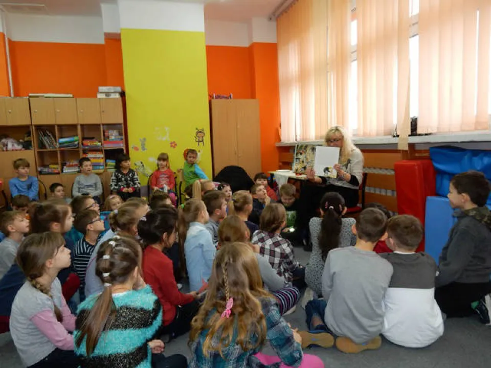 Głośne czytanie z aktorka Małgorzata Oracz — zdjęcie 4