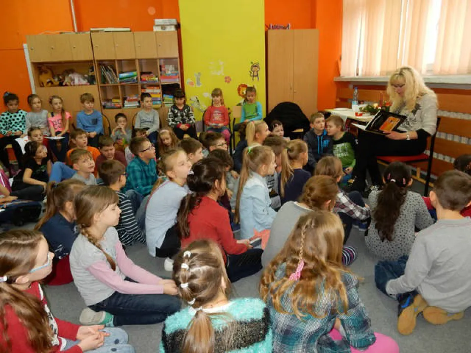 Głośne czytanie z aktorka Małgorzata Oracz — zdjęcie 5