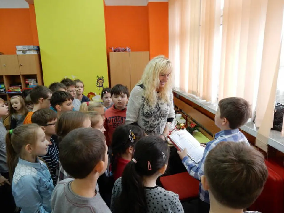 Głośne czytanie z aktorka Małgorzata Oracz — zdjęcie 6