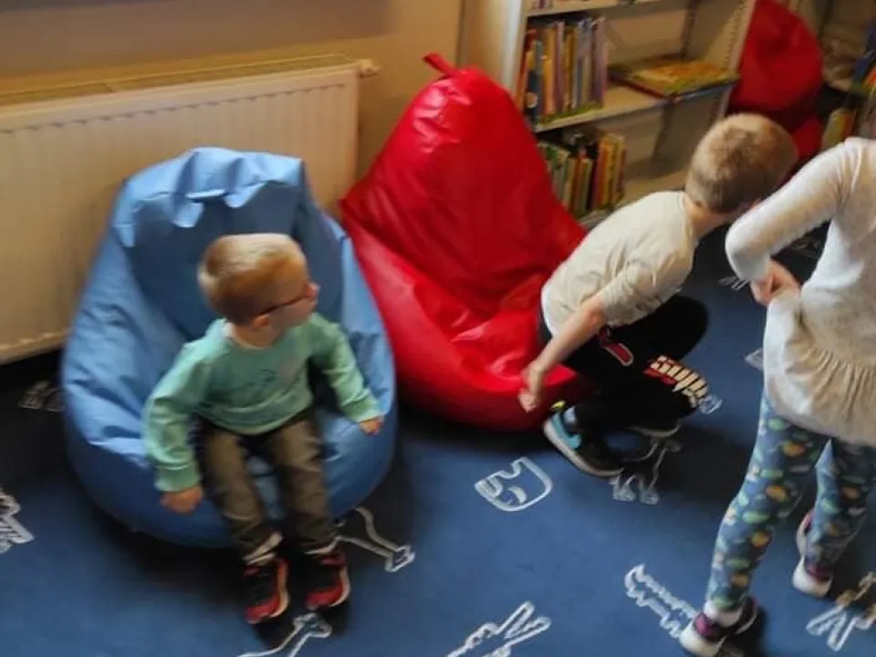 Delfiny w Wojewódzkiej Biblioteki Publicznej w Kielcach — zdjęcie 4