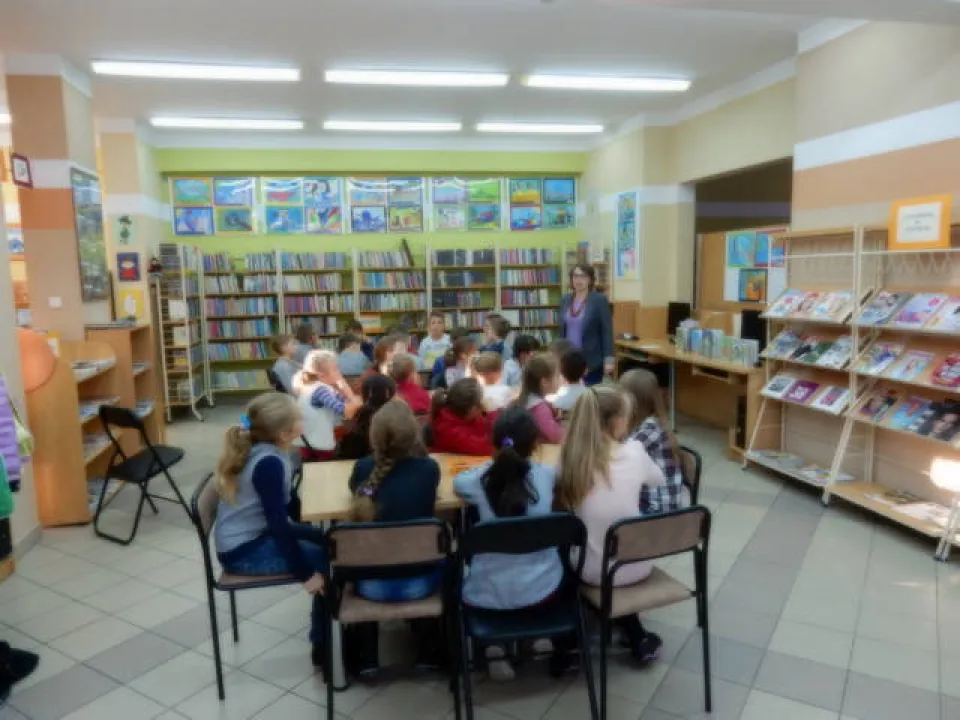 Klasa IIIa w Bibliotece Publicznej — zdjęcie 1