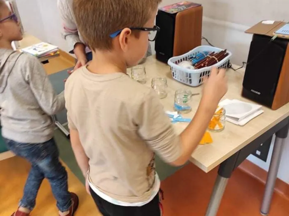 Wycieczka grupy Delfinów do Wojewódzkiej Biblioteki Publicznej — zdjęcie 4