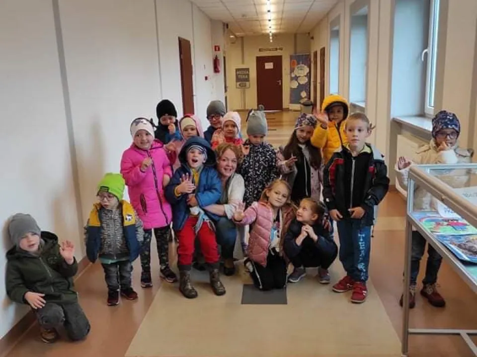 Wycieczka grupy Delfinów do Wojewódzkiej Biblioteki Publicznej — zdjęcie 7