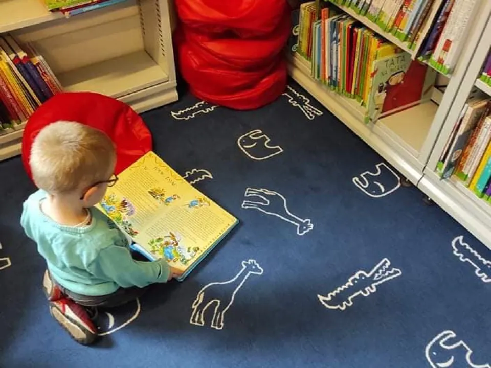 Wycieczka grupy Delfinów do Wojewódzkiej Biblioteki Publicznej — zdjęcie 19