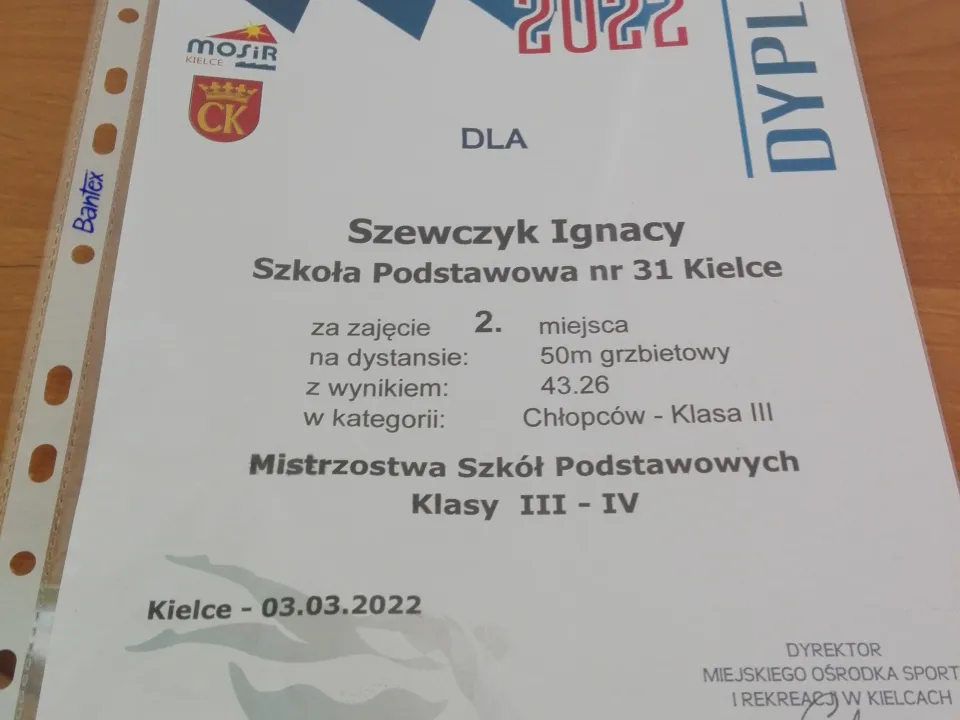 medale w pływaniu — zdjęcie 7
