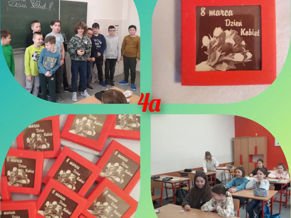 Dzień Kobiet w 4a   — zdjęcie 1