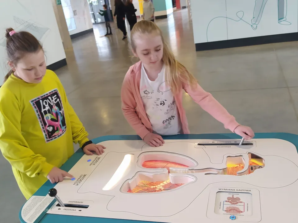 Klasy 3b i 3c z wizytą w Centrum Nauki Leonardo da Vinci.  — zdjęcie 1