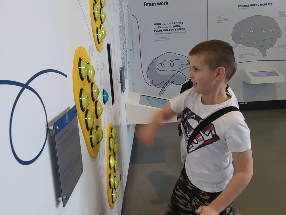 Klasy 3b i 3c z wizytą w Centrum Nauki Leonardo da Vinci.  — zdjęcie 2