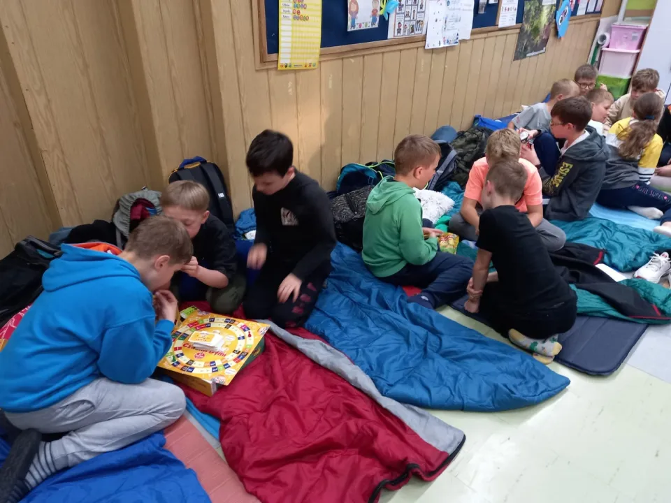 noc w szkole 2b i 3a — zdjęcie 9