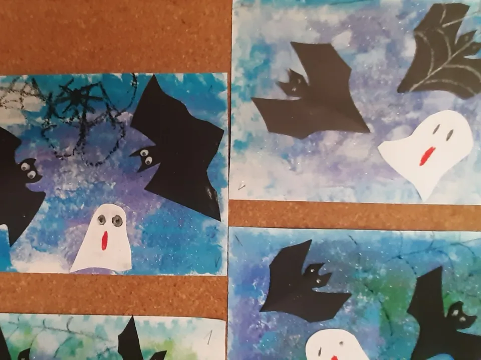 Świetlicowe dekoracje halloweenowe — zdjęcie 18