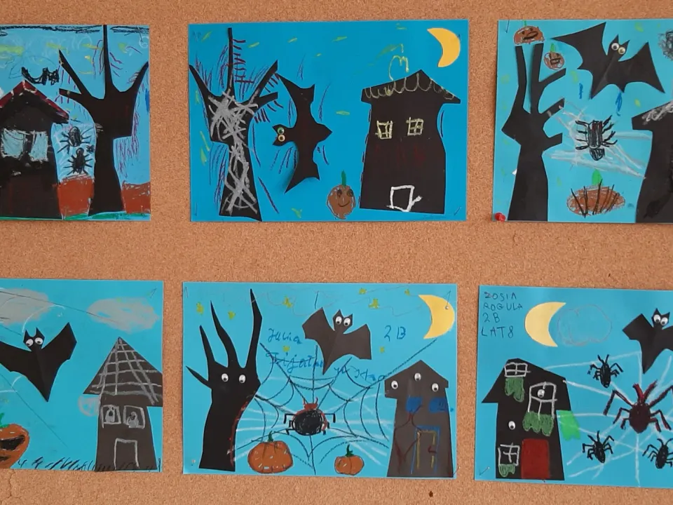 Świetlicowe dekoracje halloweenowe — zdjęcie 30