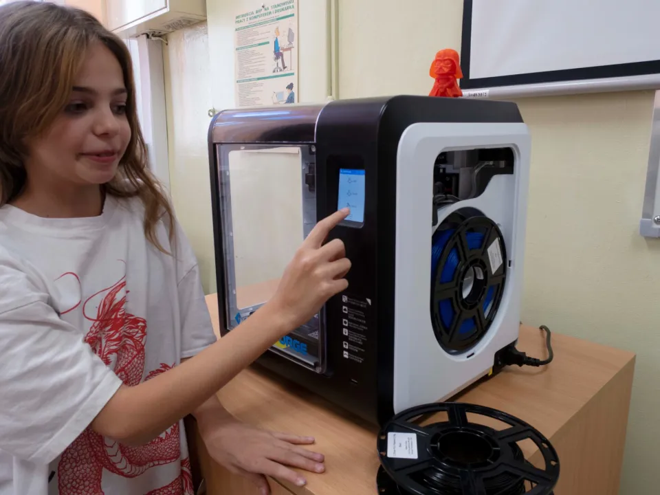 Drukarka 3D na informatyce — zdjęcie 3