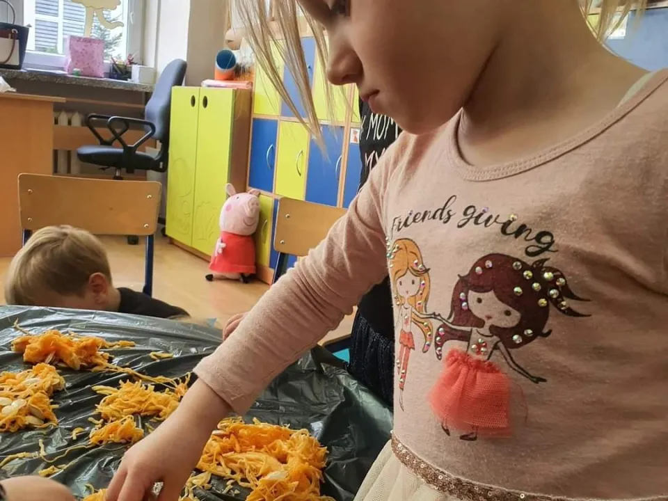 Dzień Dyni w grupie Biedronek. — zdjęcie 6