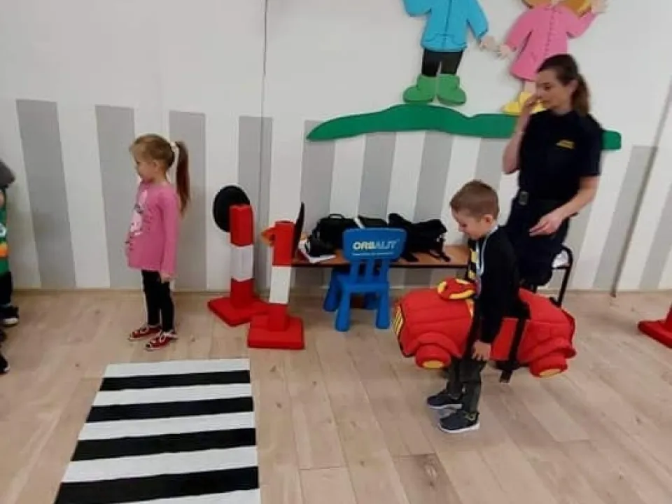 Spotkanie z funkcjonariuszami Straży Miejskiej — zdjęcie 1