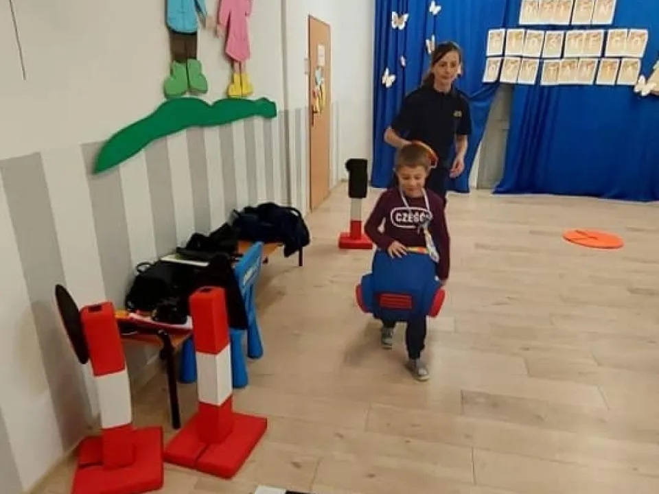 Spotkanie z funkcjonariuszami Straży Miejskiej — zdjęcie 12