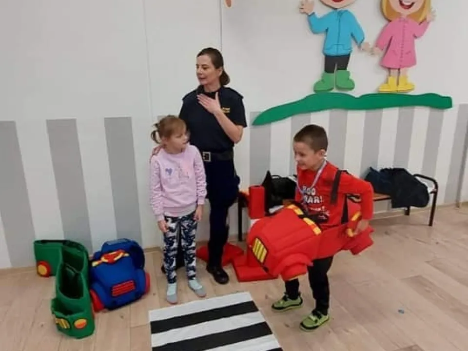 Spotkanie z funkcjonariuszami Straży Miejskiej — zdjęcie 19