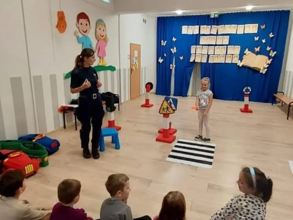 Spotkanie z funkcjonariuszami Straży Miejskiej — zdjęcie 22