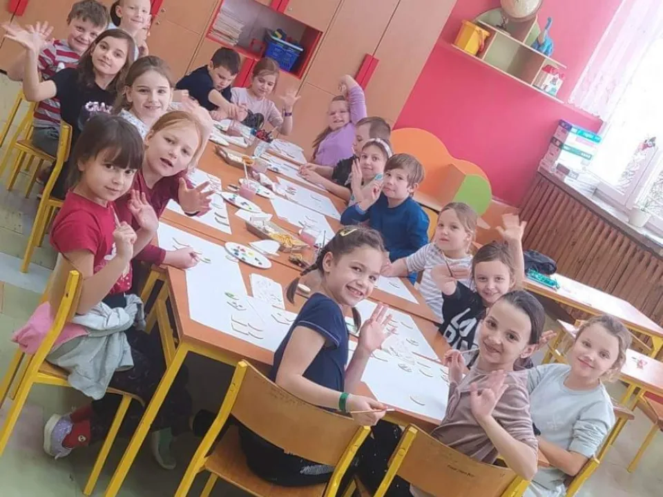 WARSZTATY BOŻONARODZENIOWE UCZNIÓW KLAS 1  — zdjęcie 7