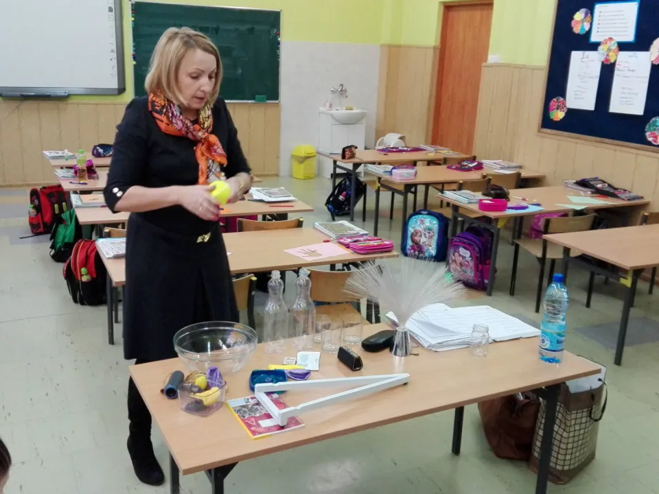 Goście z Ukrainy oraz eksperymenty w klasie IId — zdjęcie 3