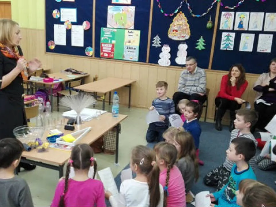 Goście z Ukrainy oraz eksperymenty w klasie IId — zdjęcie 4