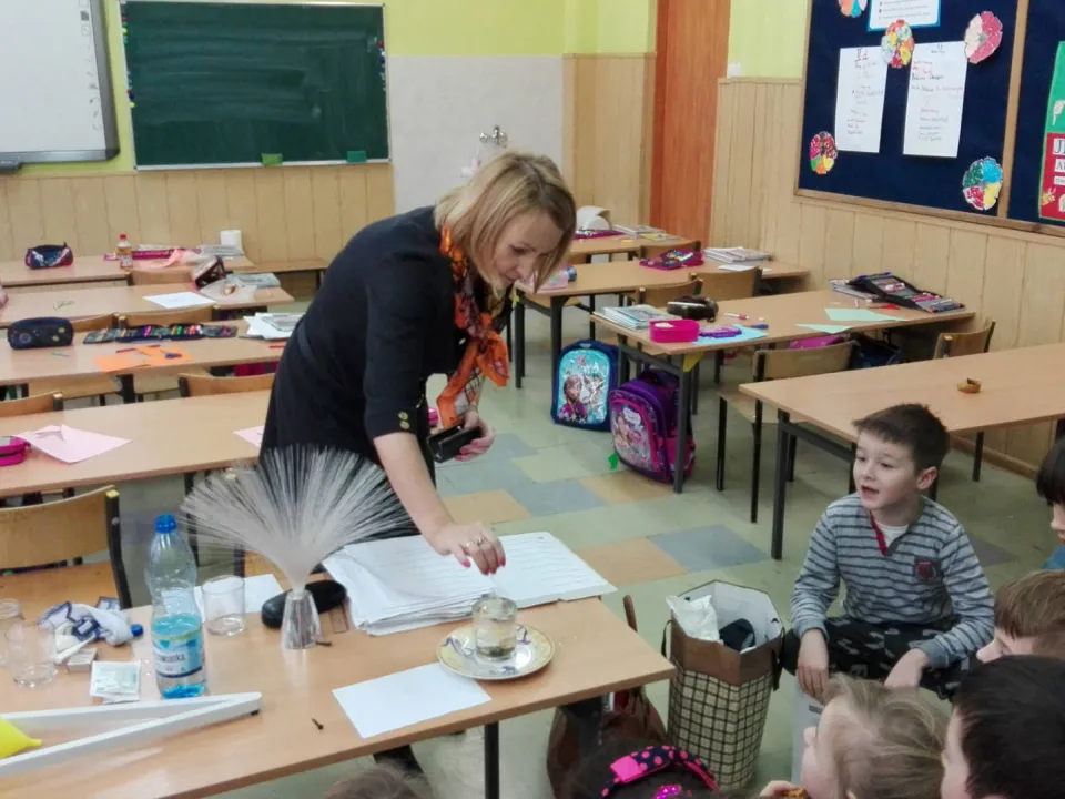 Goście z Ukrainy oraz eksperymenty w klasie IId — zdjęcie 11