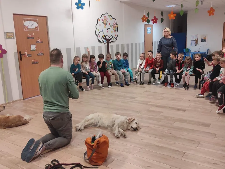 Dogoterapia w grupie biedronk — zdjęcie 6