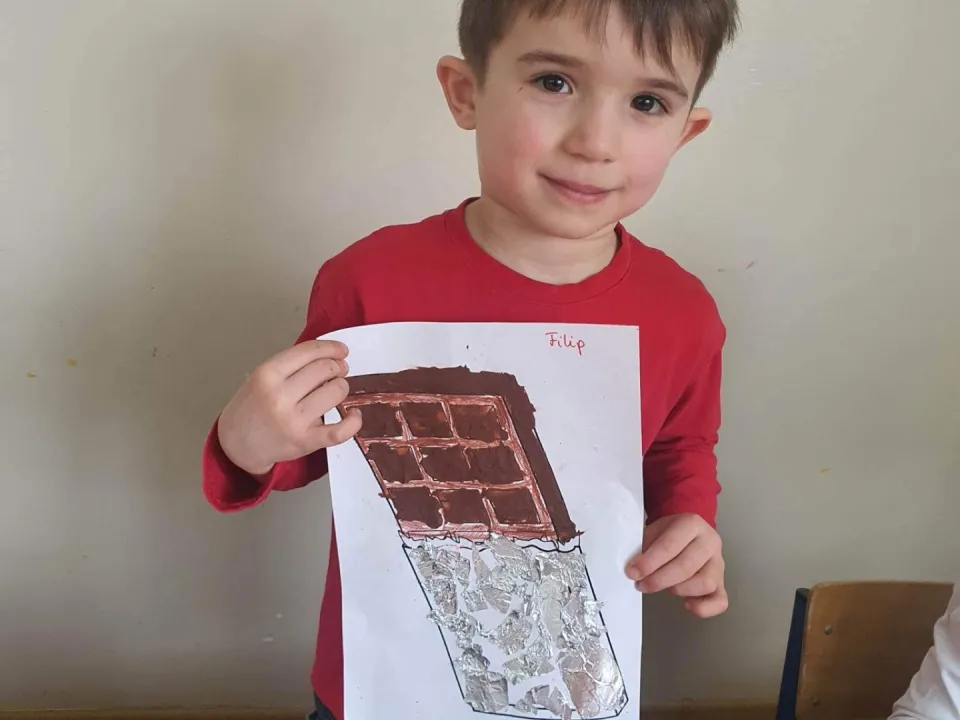 Dzień czekolady w grupie Biedronek - fotorelacja — zdjęcie 12