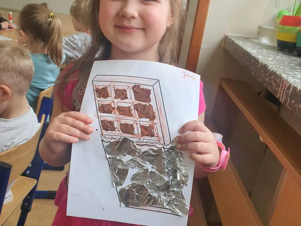 Dzień czekolady w grupie Biedronek - fotorelacja — zdjęcie 14