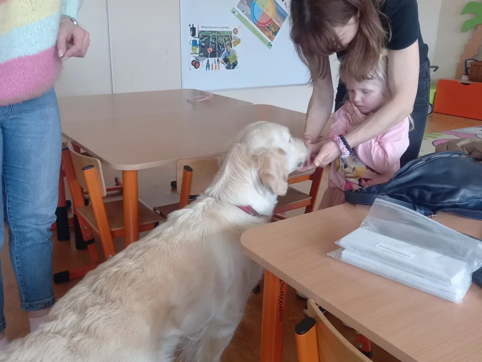 Dogoterapia w grupie Lisków — zdjęcie 6