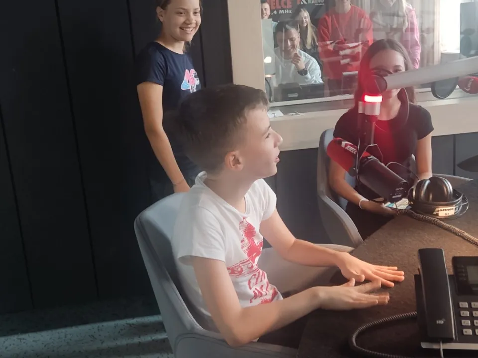 Wycieczka do Radia Kielce — zdjęcie 11