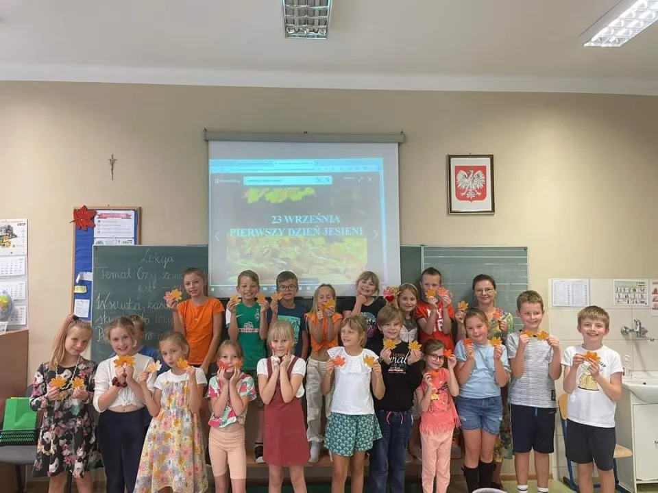 Powitanie jesieni w kl. 1-3 — zdjęcie 2