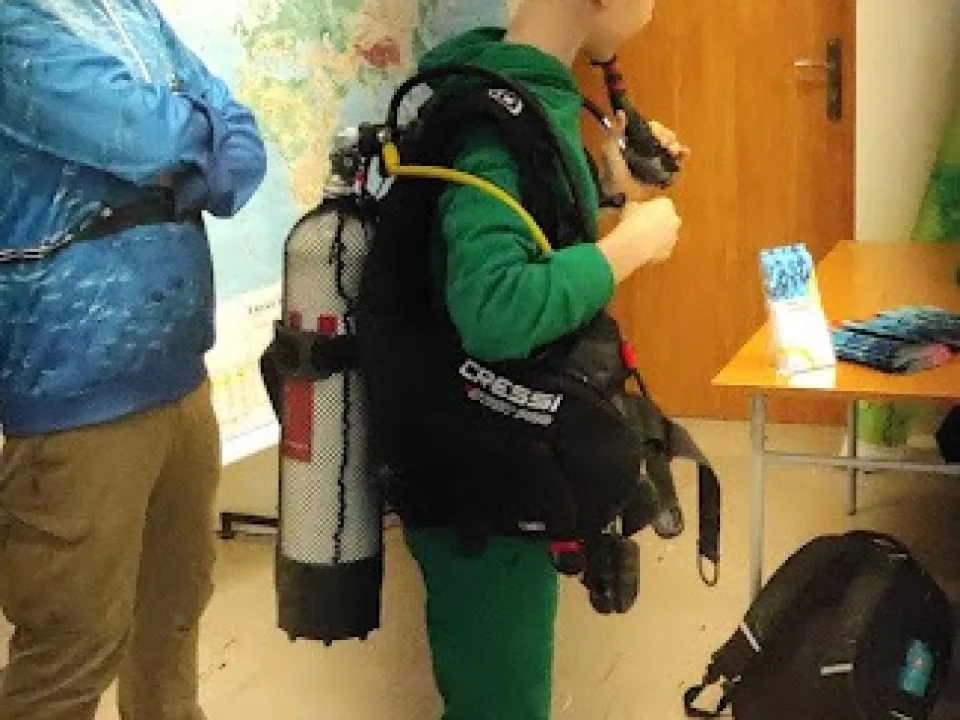 Podwodny świat w SP 31 — zdjęcie 13