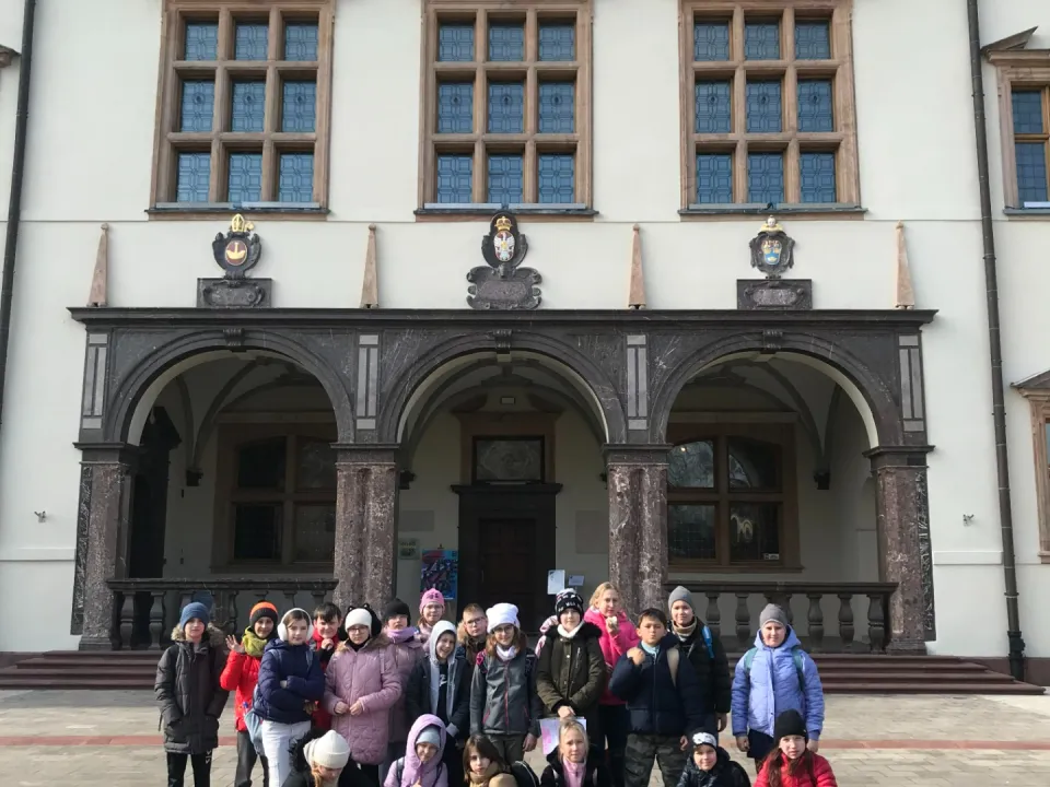 Zajęcia edukacyjne w Muzeum Narodowym w Kielcach. — zdjęcie 7