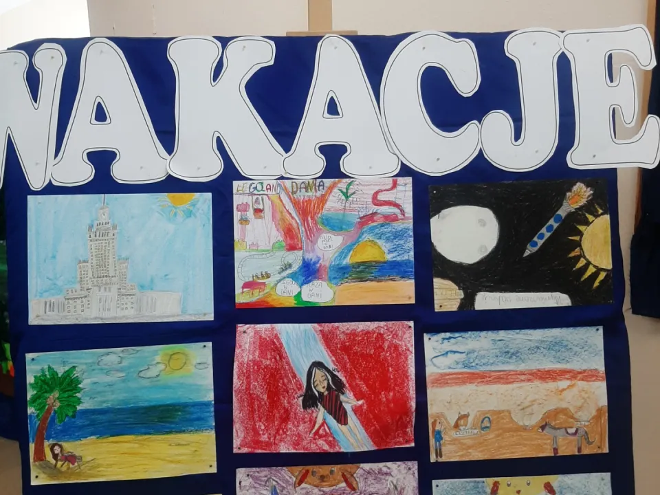Wakacyjne klimaty w twórczości uczniów — zdjęcie 7