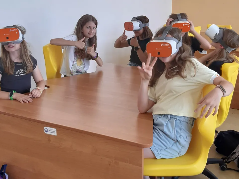 Virtualna rzeczywistość na matematyce — zdjęcie 1