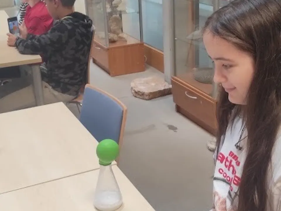 Klasa 5c i 4 żywioły natury w Geoparku — zdjęcie 11