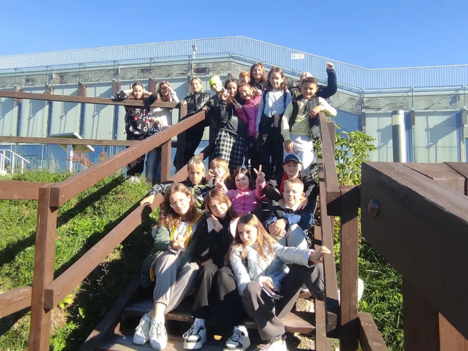 Klasa 5c i 4 żywioły natury w Geoparku — zdjęcie 15