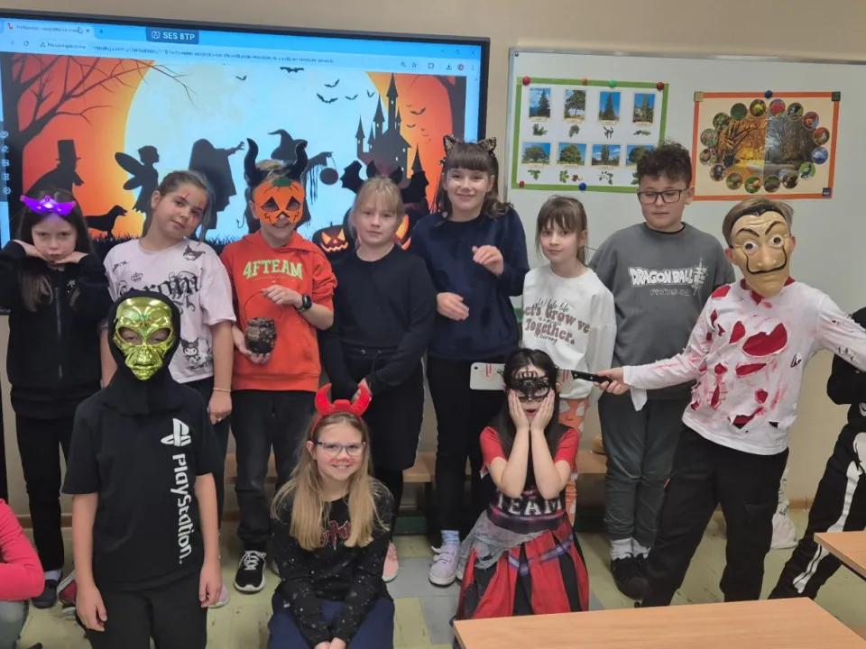 Halloween w kl. 1-3 — zdjęcie 2