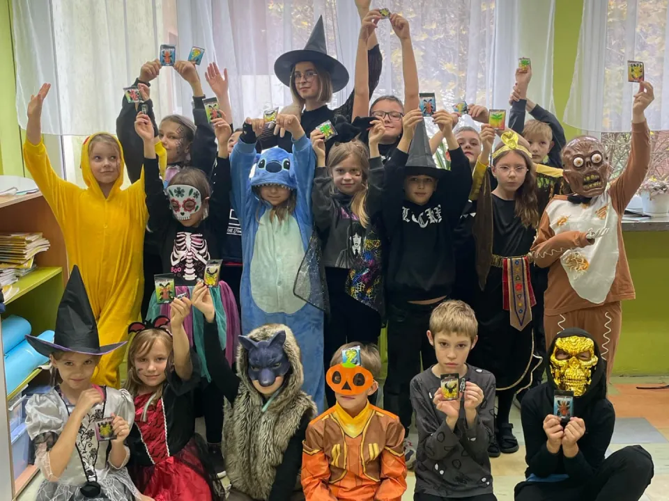 Halloween w kl. 1-3 — zdjęcie 9