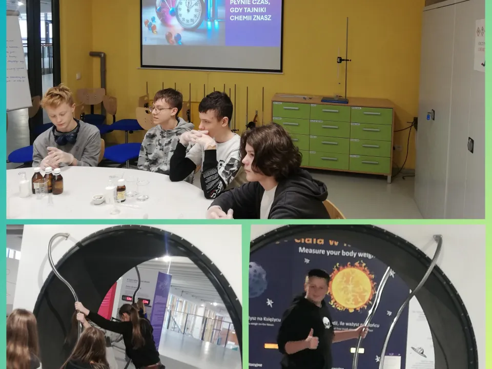 Doświadczenia w Centrum Nauki Leonardo da Vinci — zdjęcie 3
