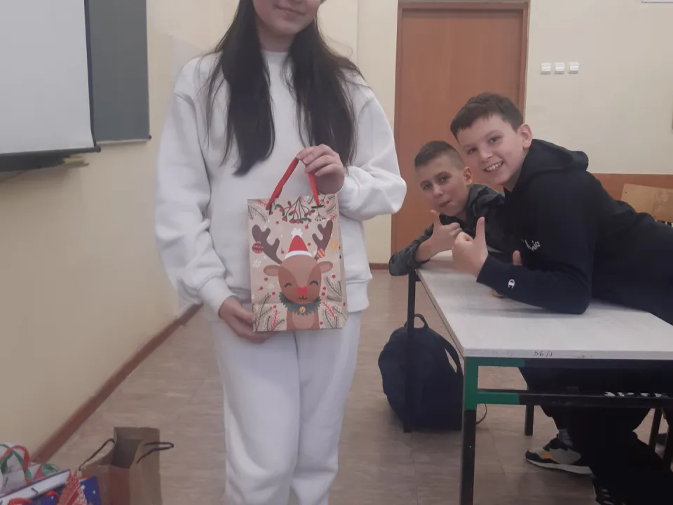 Mikołajki w klasie VI c — zdjęcie 13