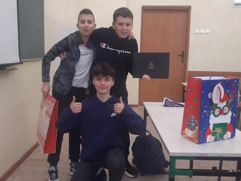 Mikołajki w klasie VI c — zdjęcie 15