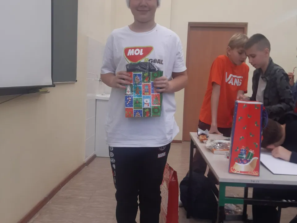 Mikołajki w klasie VI c — zdjęcie 19