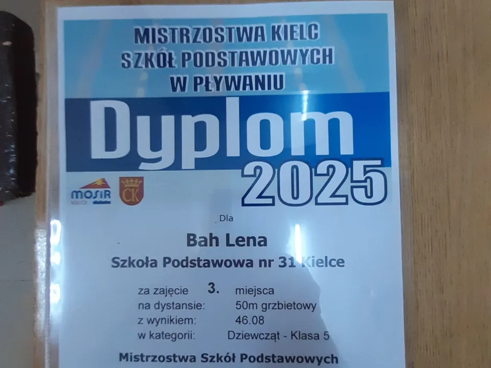 Mamy trzy medale w pływaniu — zdjęcie 5