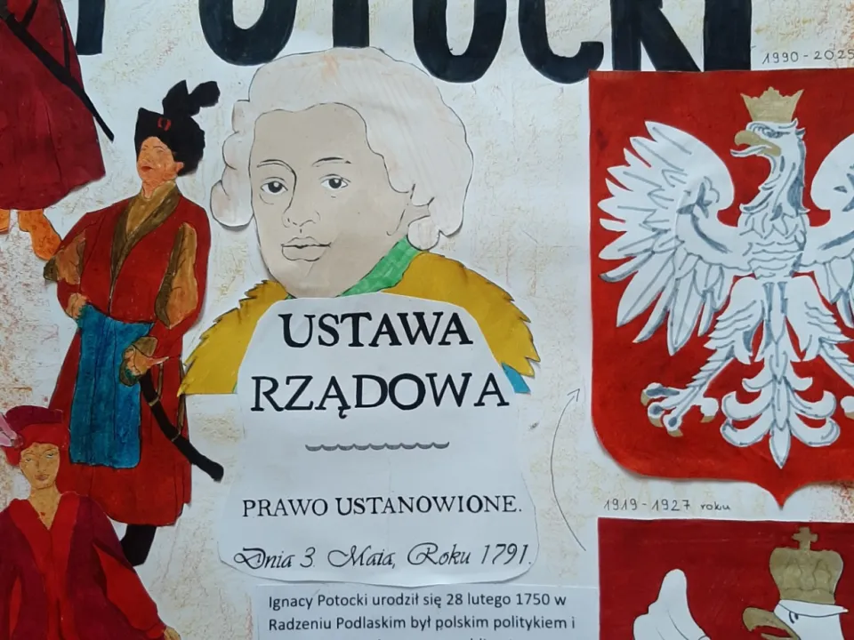 Plakaty z okazji 3 Maja kl. 6b — zdjęcie 2