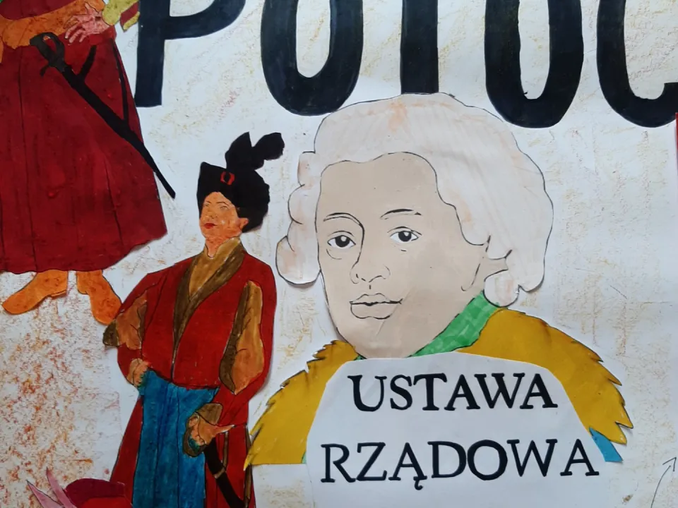 Plakaty z okazji 3 Maja kl. 6b — zdjęcie 3